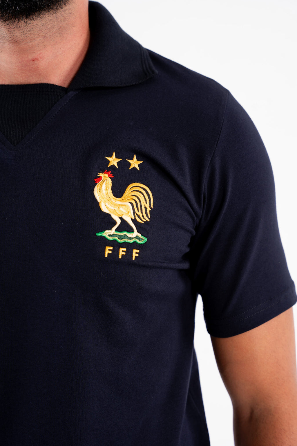 T-shirt Vintage France Les Blues - Blue