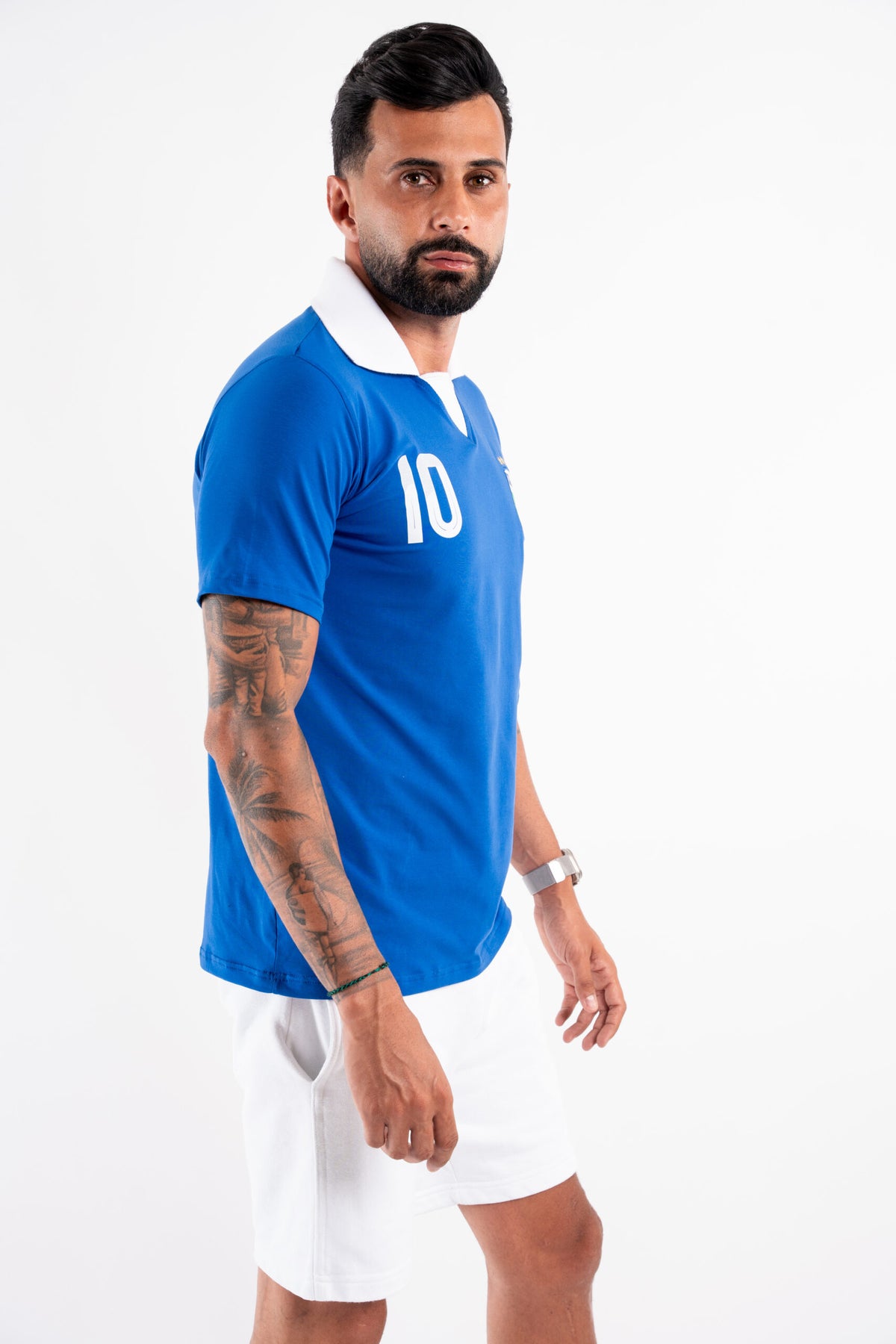 T-shirt Vintage Italy Azzuri - Blue