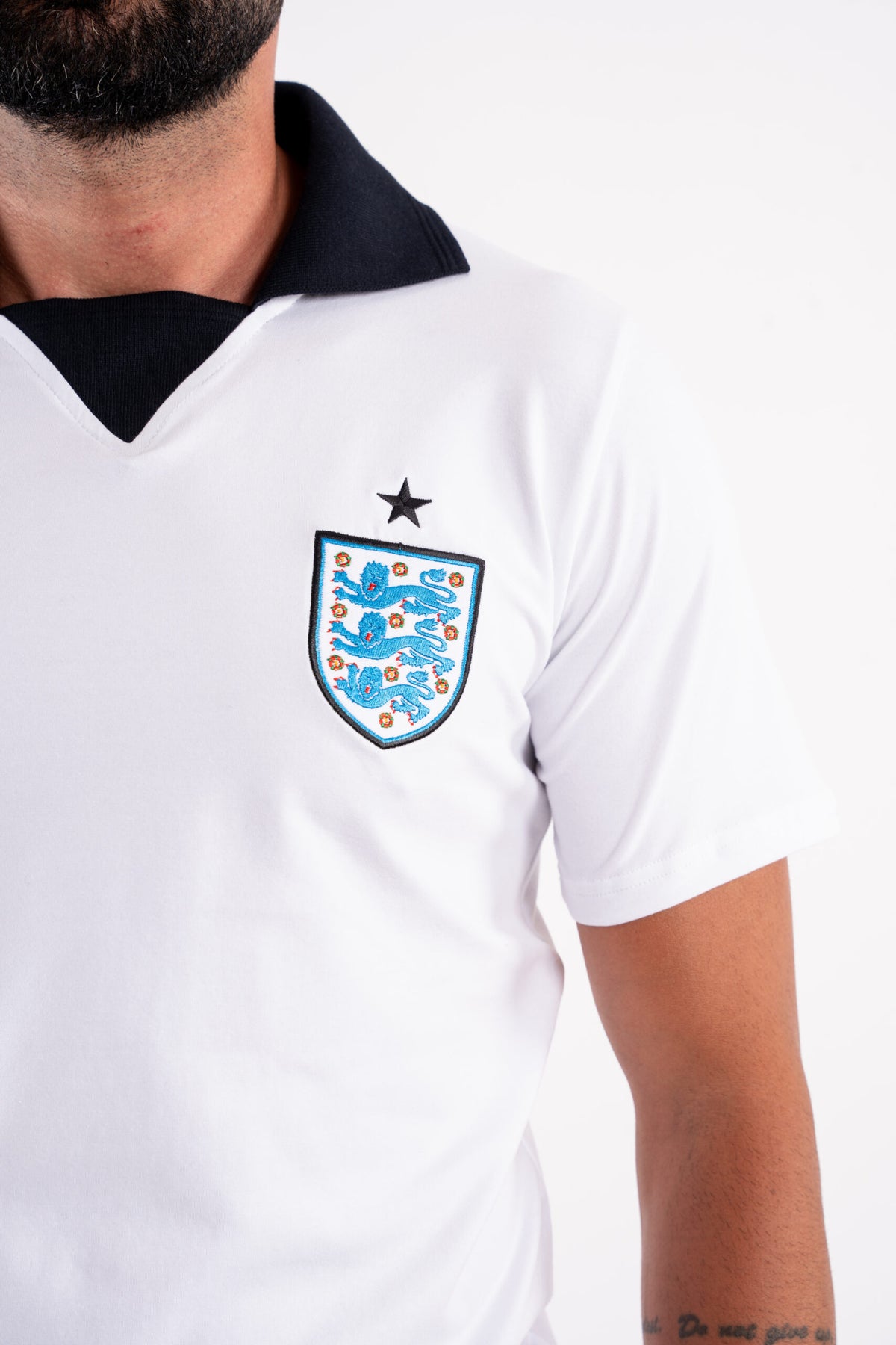 T-shirt Vintage England The Lions - White
