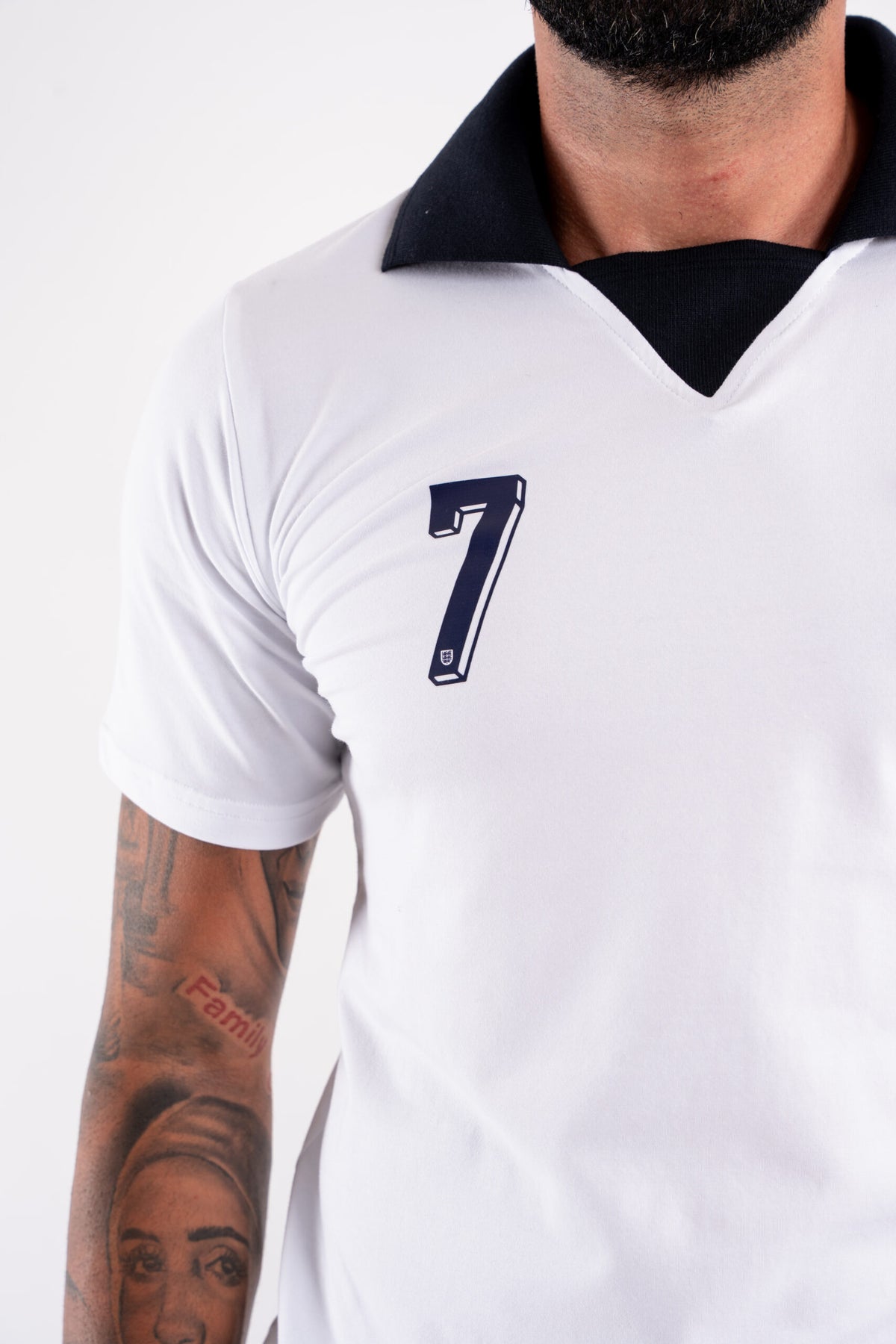 T-shirt Vintage England The Lions - White