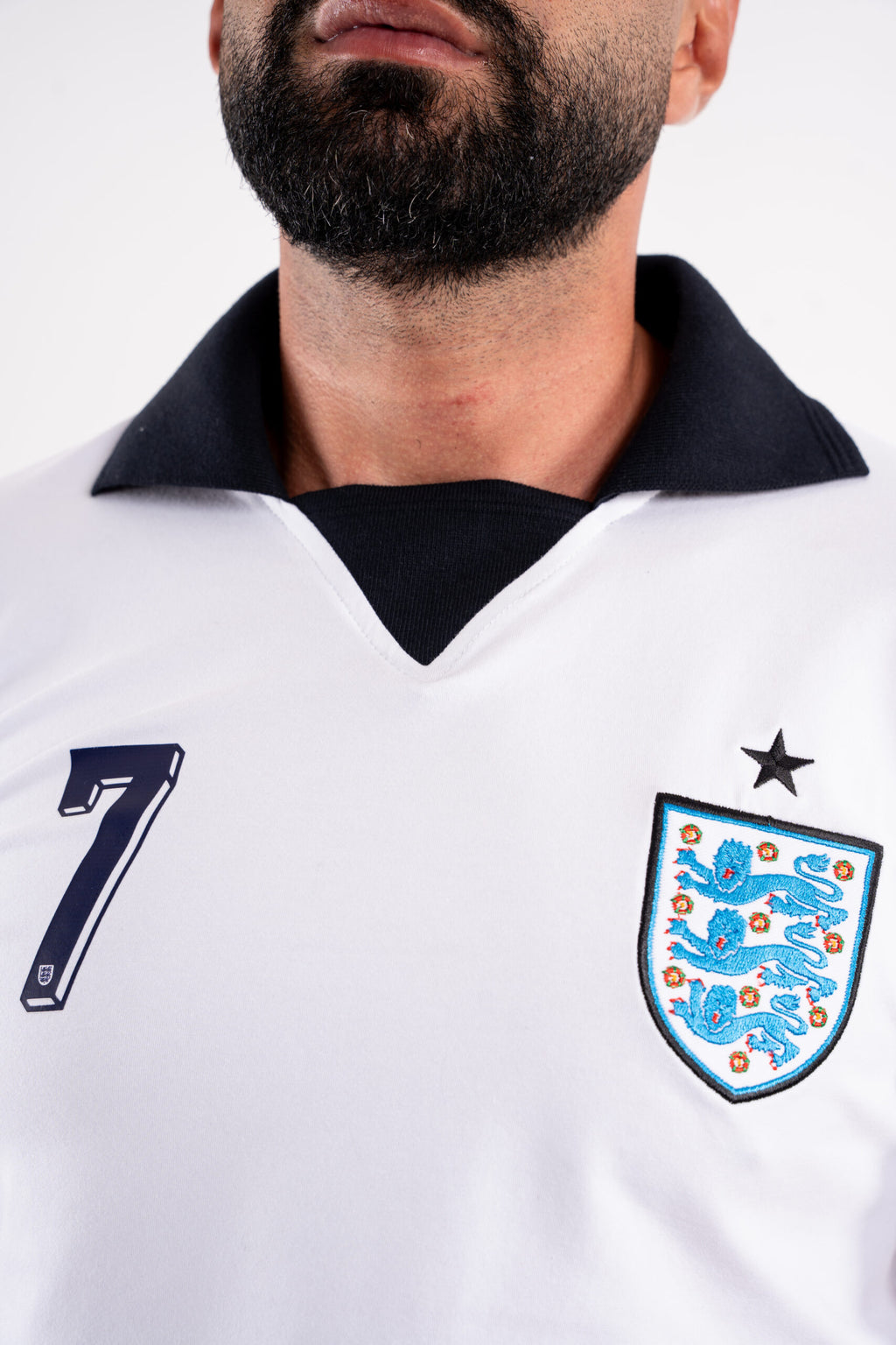 T-shirt Vintage England The Lions - White