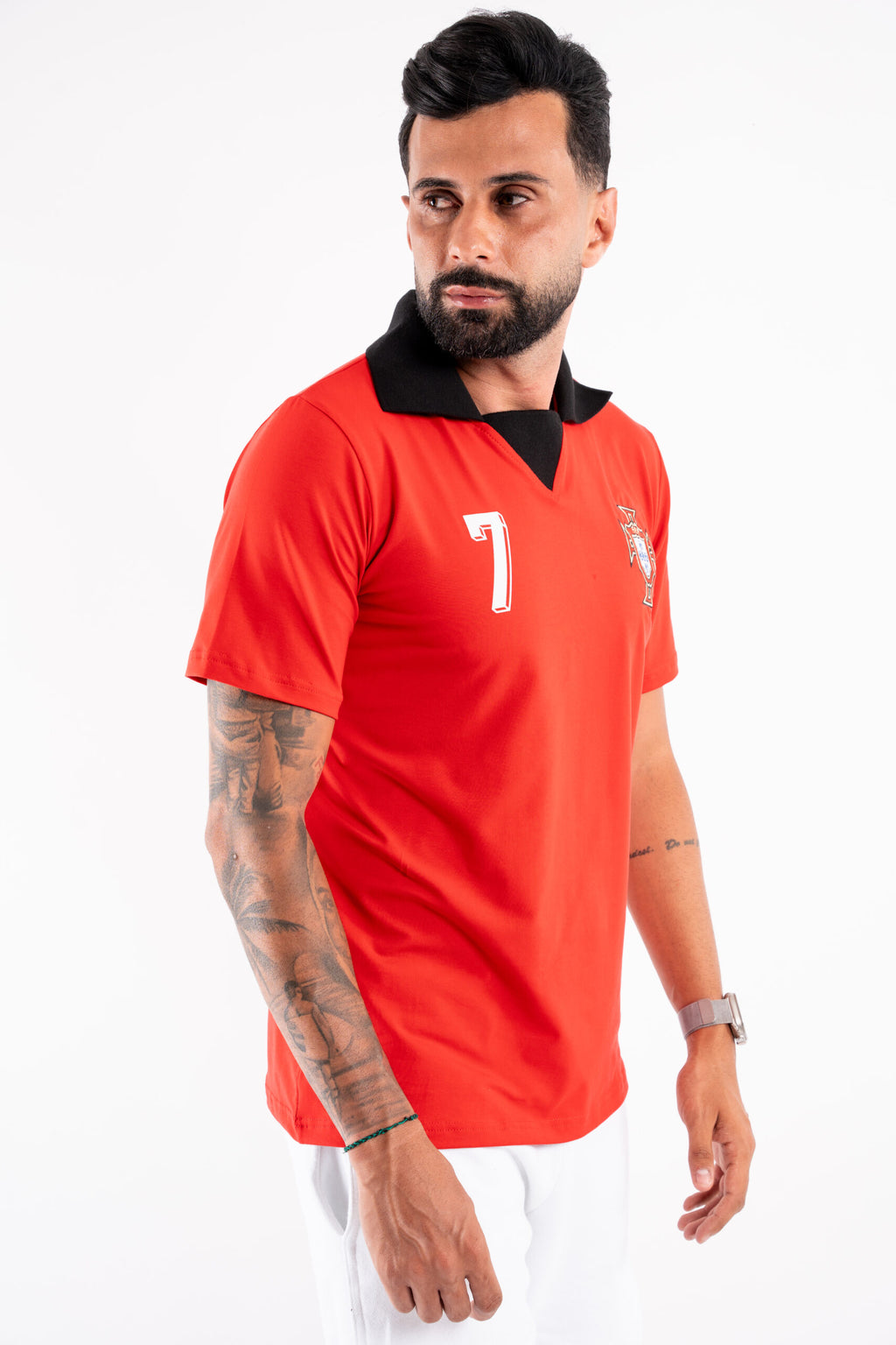 T-shirt Vintage Portugal A Selecao - Red