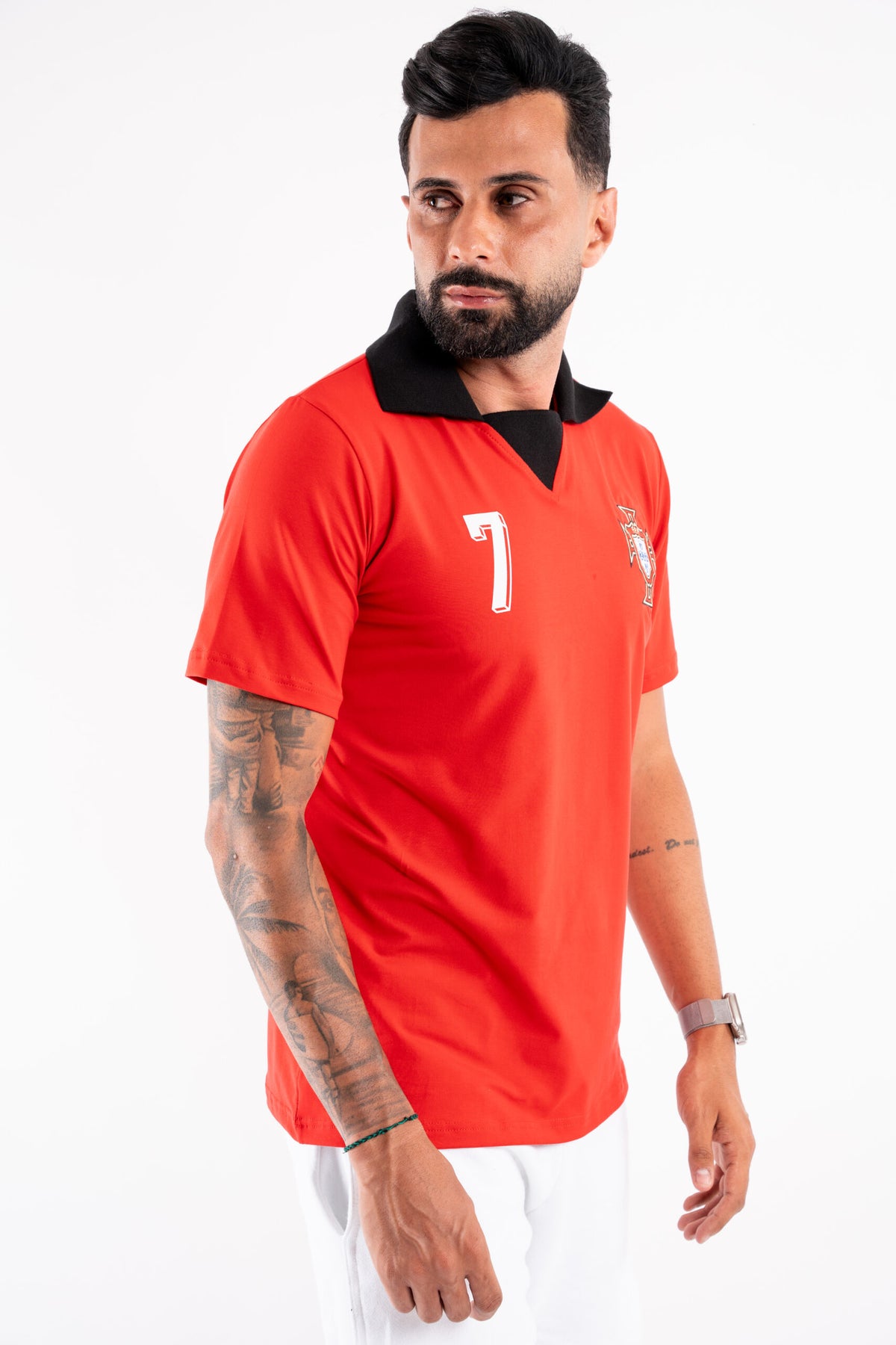 T-shirt Vintage Portugal A Selecao - Red
