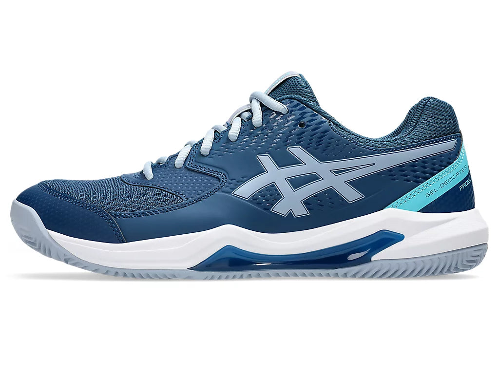 Asics Shoes Gel Dedicate 8 Padel - Mako Blue/Grey Blue