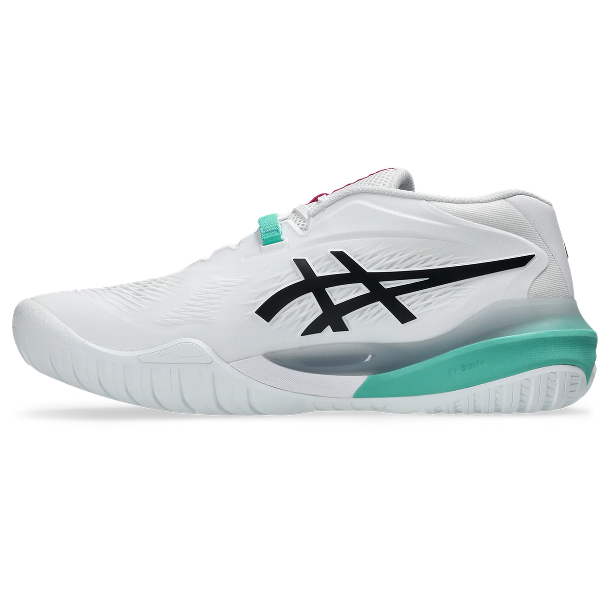 Asics Shoes Gel Resolution X - White / Aurora Green