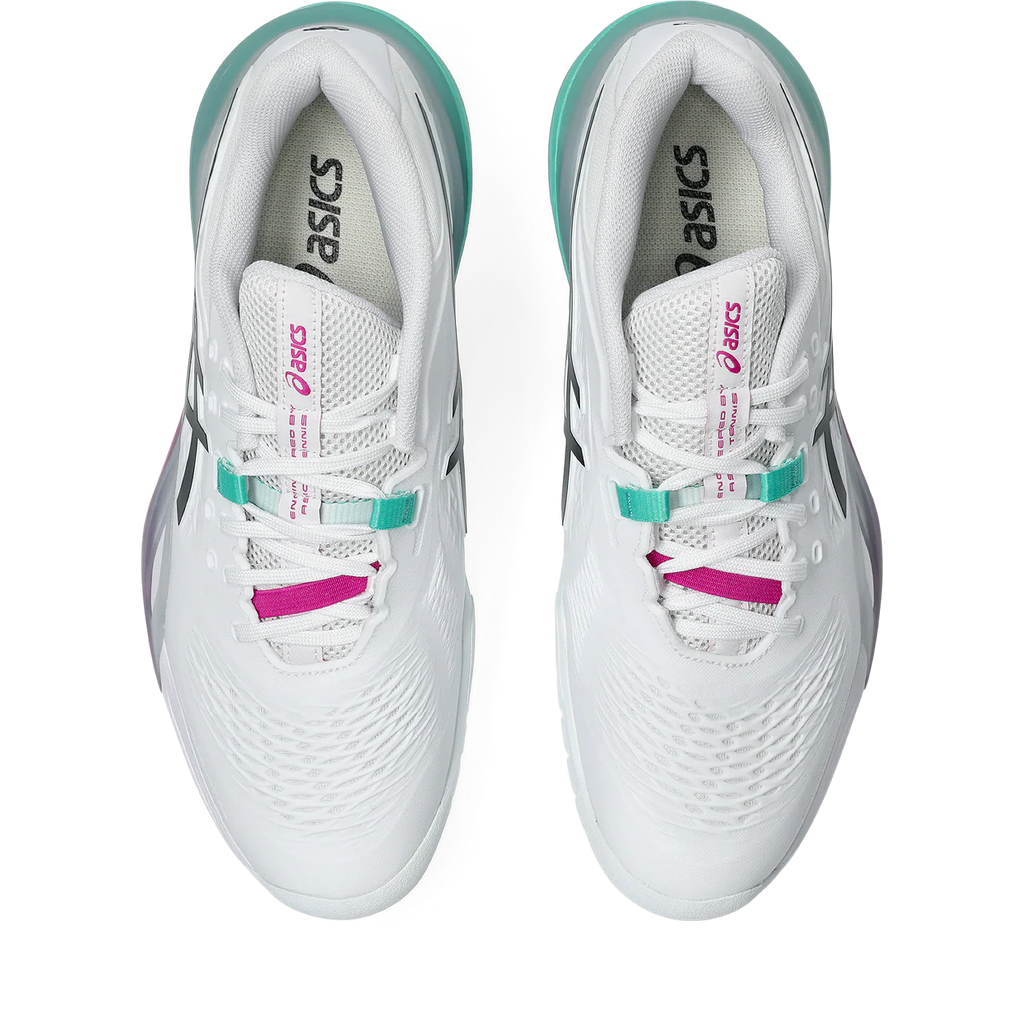 Asics Shoes Gel Resolution X - White / Aurora Green
