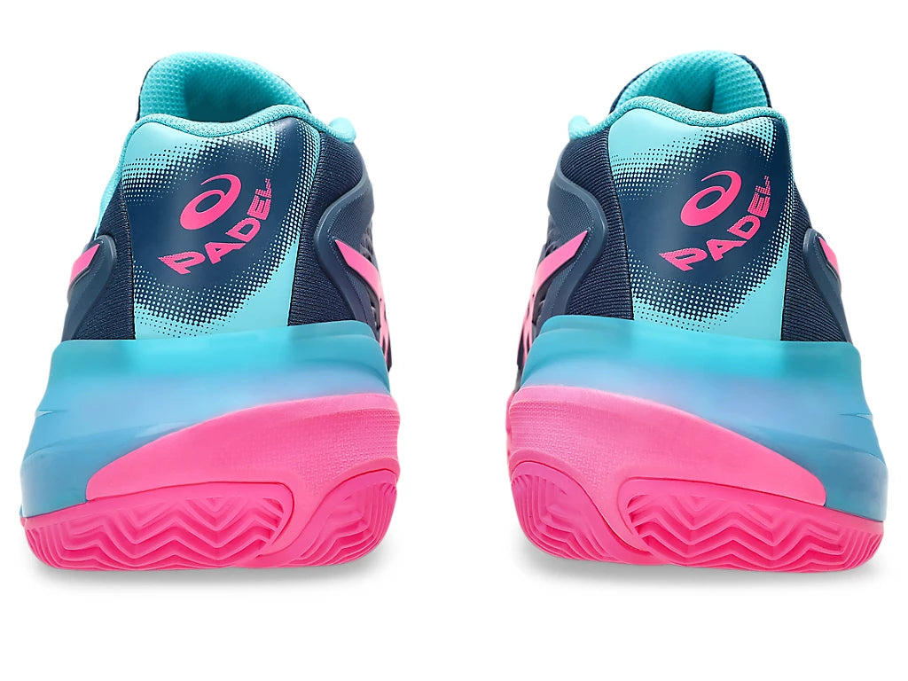 Asics Shoes Gel Resolution X Padel - Mako Blue/Hot Pink