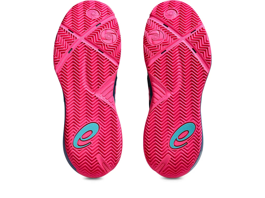 Asics Shoes Gel Resolution X Padel - Mako Blue/Hot Pink