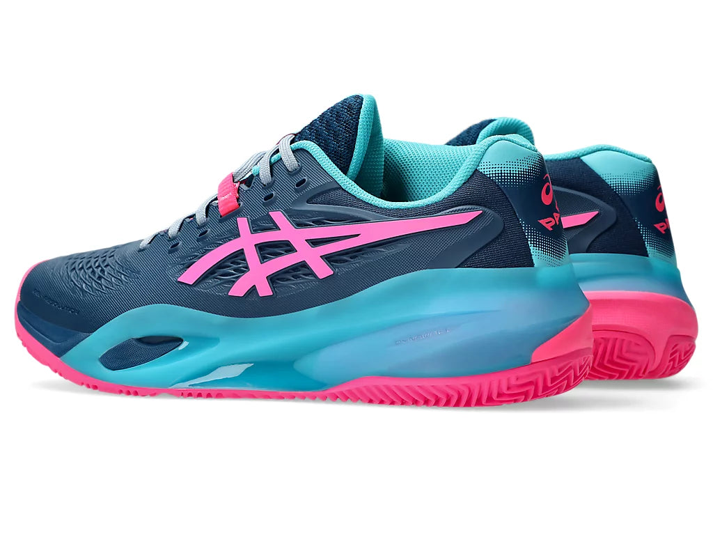 Asics Shoes Gel Resolution X Padel - Mako Blue/Hot Pink