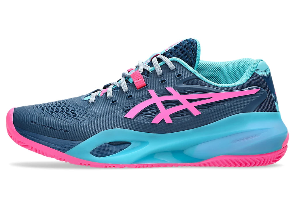 Asics Shoes Gel Resolution X Padel - Mako Blue/Hot Pink