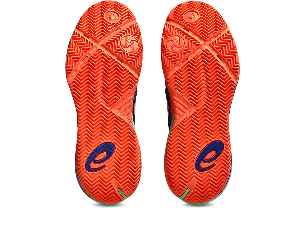 Asics Shoes Gel Resolution X Padel - Dark Cobalt / Vivid Coral