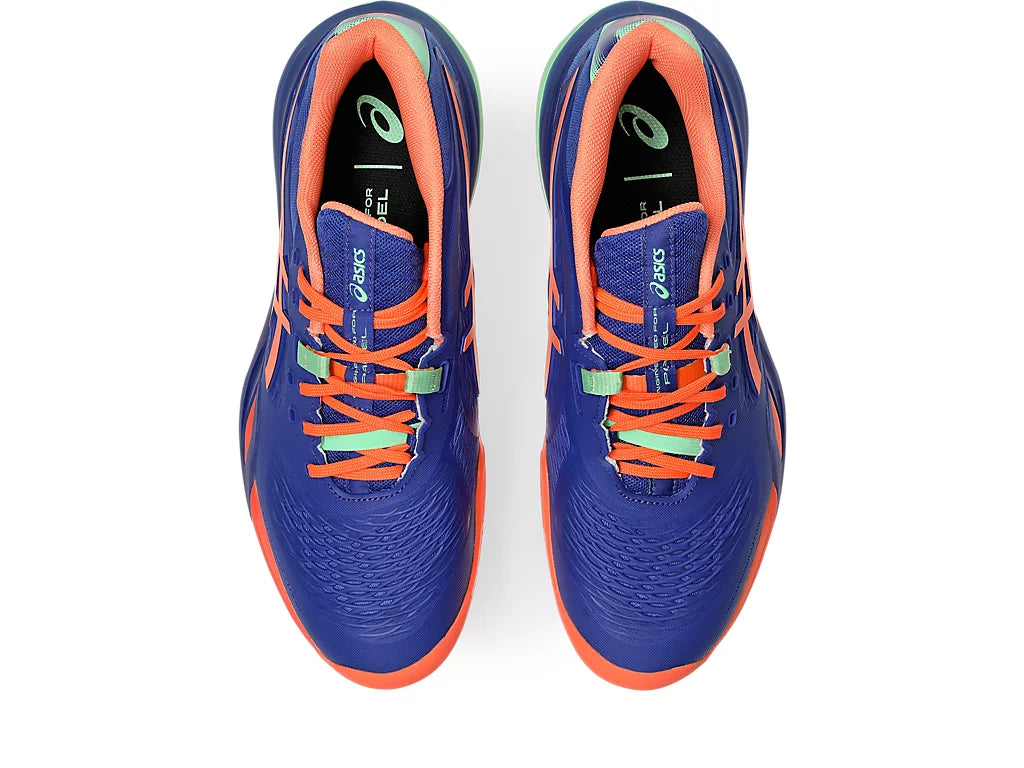 Asics Shoes Gel Resolution X Padel - Dark Cobalt / Vivid Coral