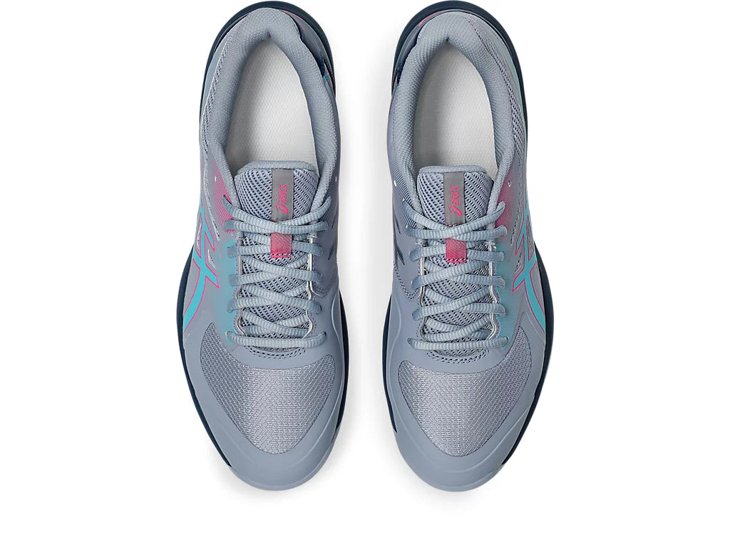 Asics Shoes Game FF Padel - Grey Blue/ Energy Aqua