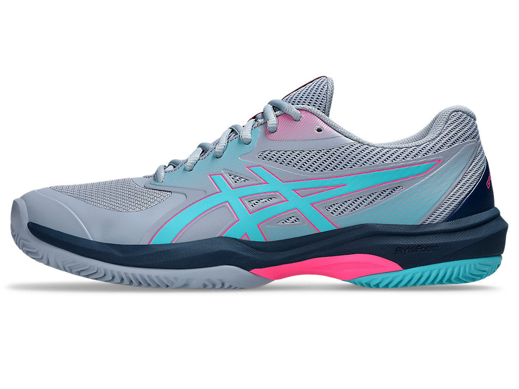 Asics Shoes Game FF Padel - Grey Blue/ Energy Aqua
