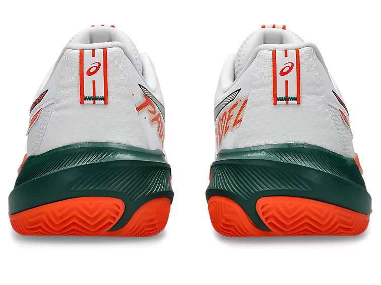 Asics Shoes Gel Challenger 15 Padel 2026 - White/Energy Orange