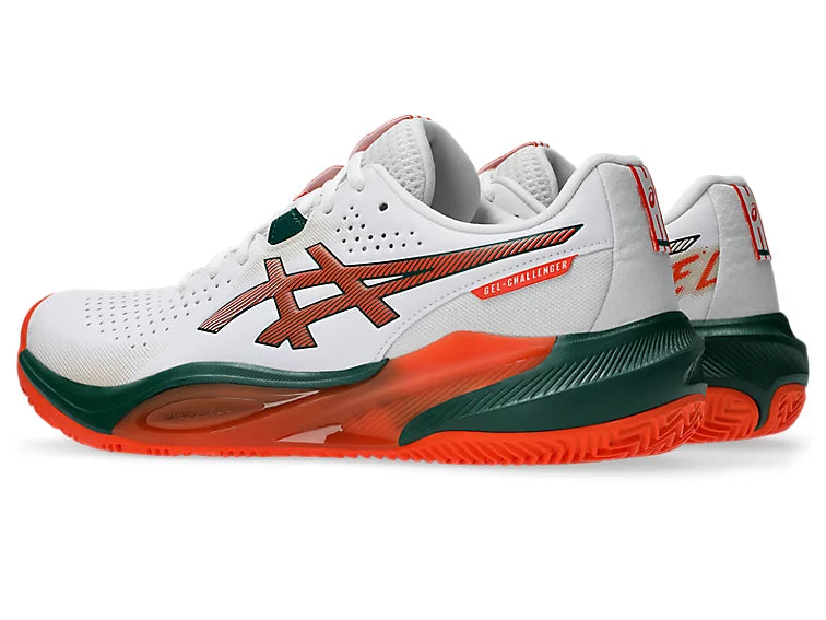 Asics Shoes Gel Challenger 15 Padel 2026 - White/Energy Orange