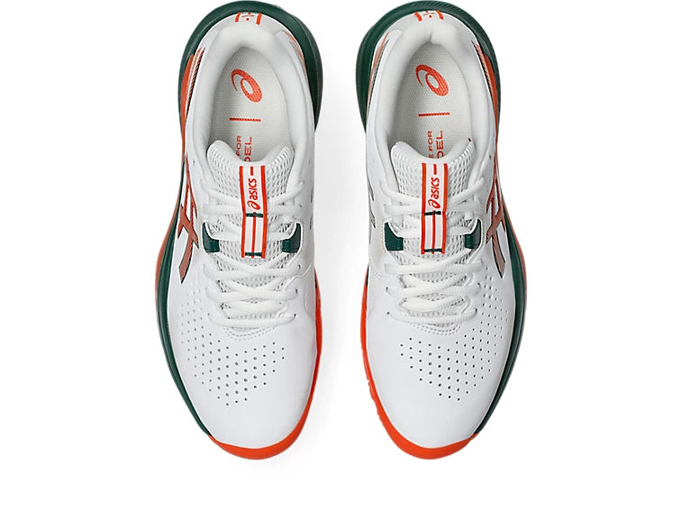 Asics Shoes Gel Challenger 15 Padel 2026 - White/Energy Orange