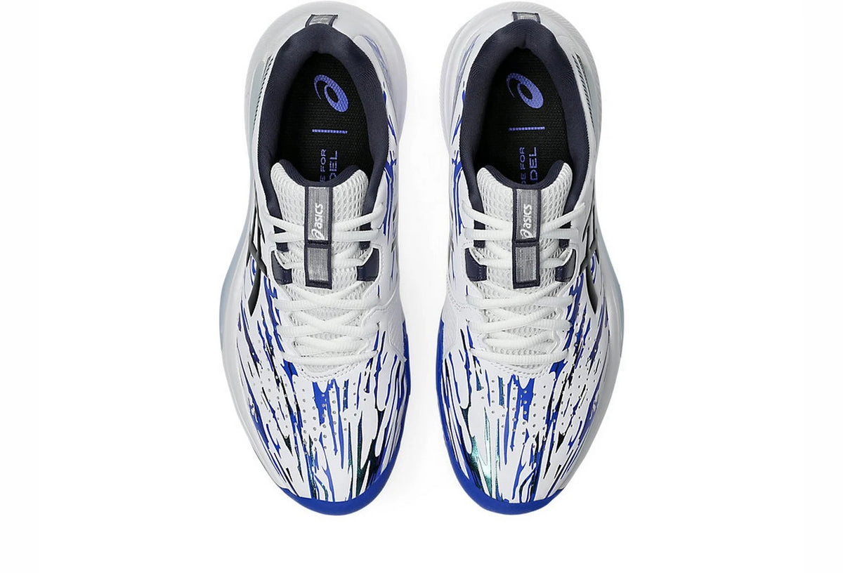 Asics Shoes Gel Challenger 15 Padel L.E 2026 - White / Indigo Fog