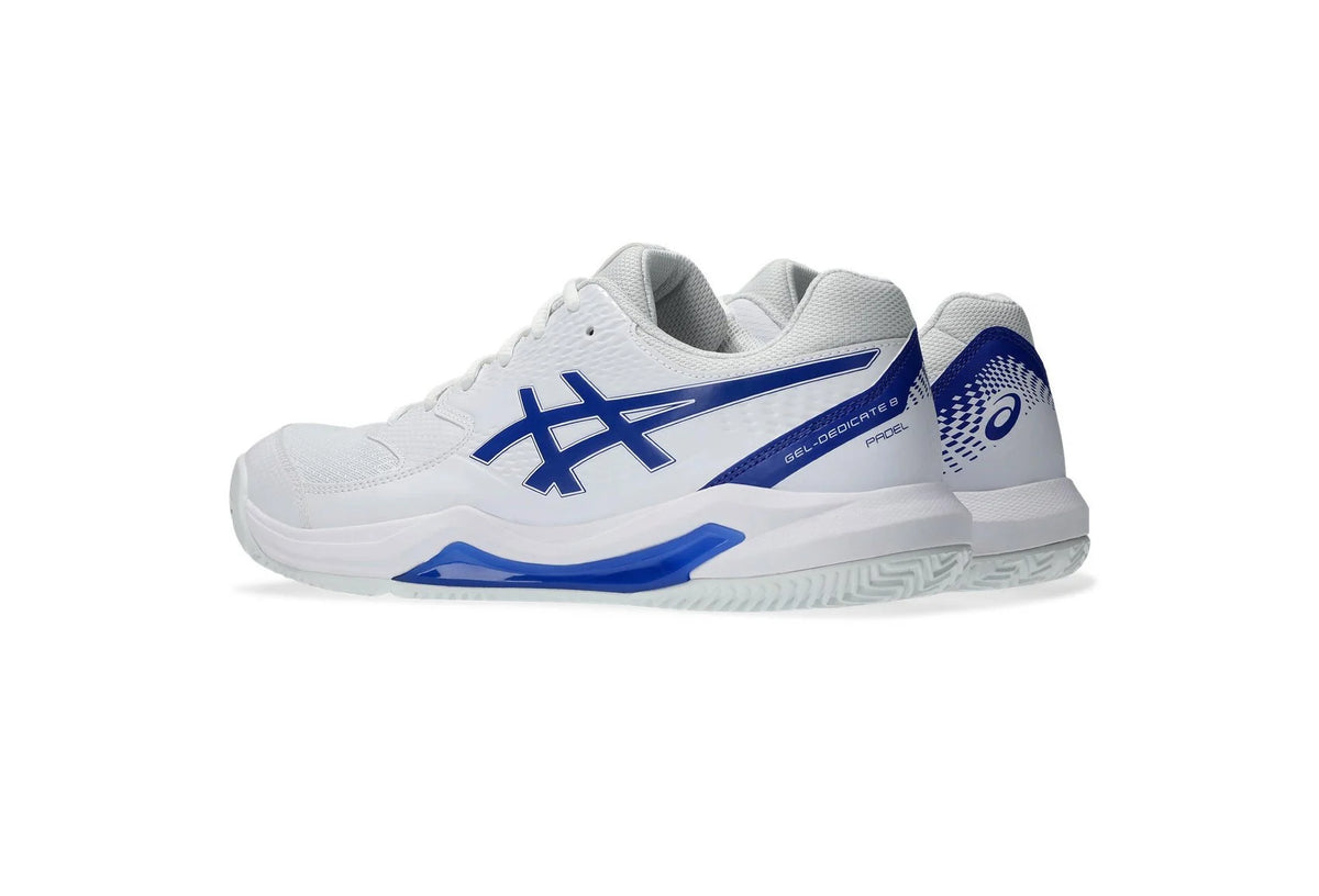 Asics Shoes Gel Dedicate 8 Padel - White / Dark Cobalt