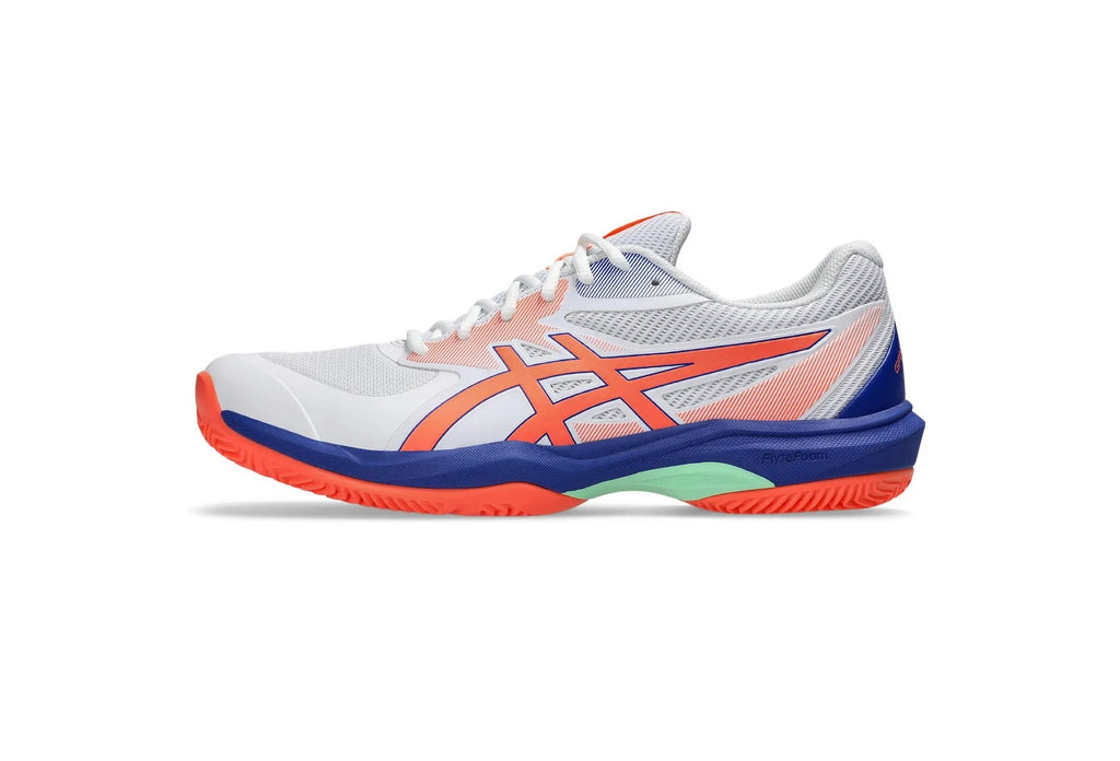 Asics Shoes Game FF Padel - White / Vivid Coral