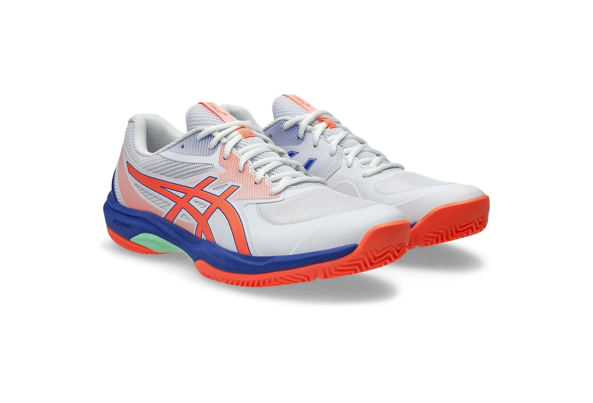 Asics Shoes Game FF Padel - White / Vivid Coral