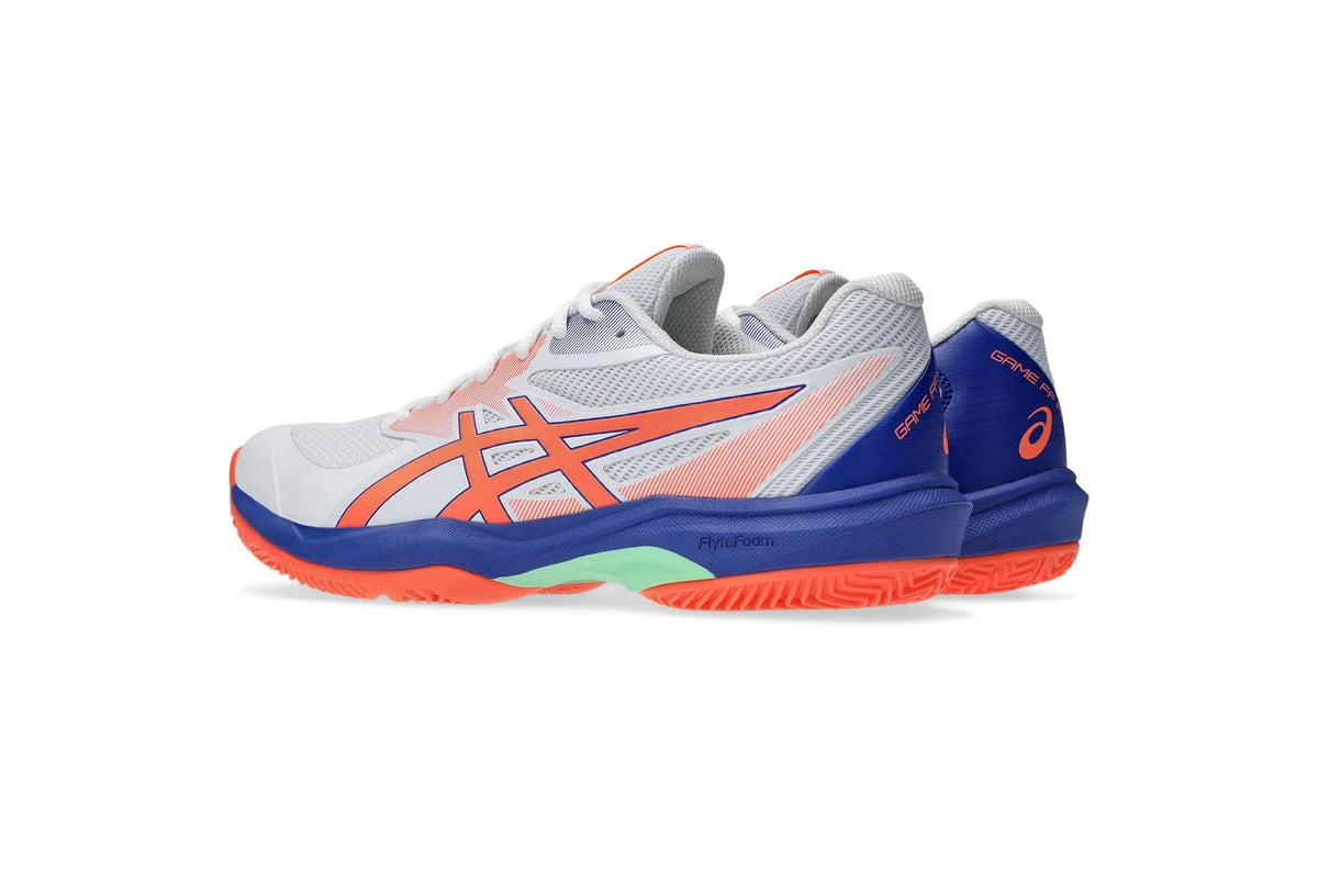 Asics Shoes Game FF Padel - White / Vivid Coral