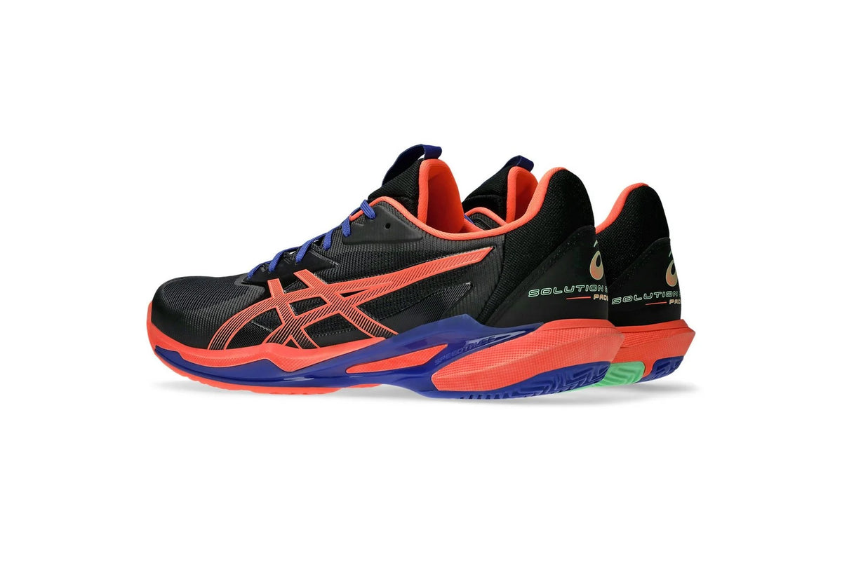 Asics Shoes Solution Speed FF 3 Padel - Black / Vivid Coral