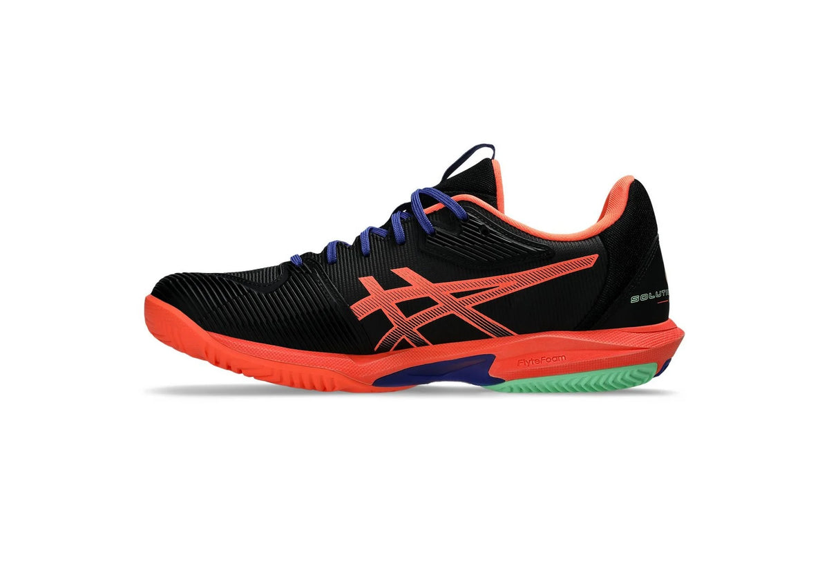 Asics Shoes Solution Speed FF 3 Padel - Black / Vivid Coral