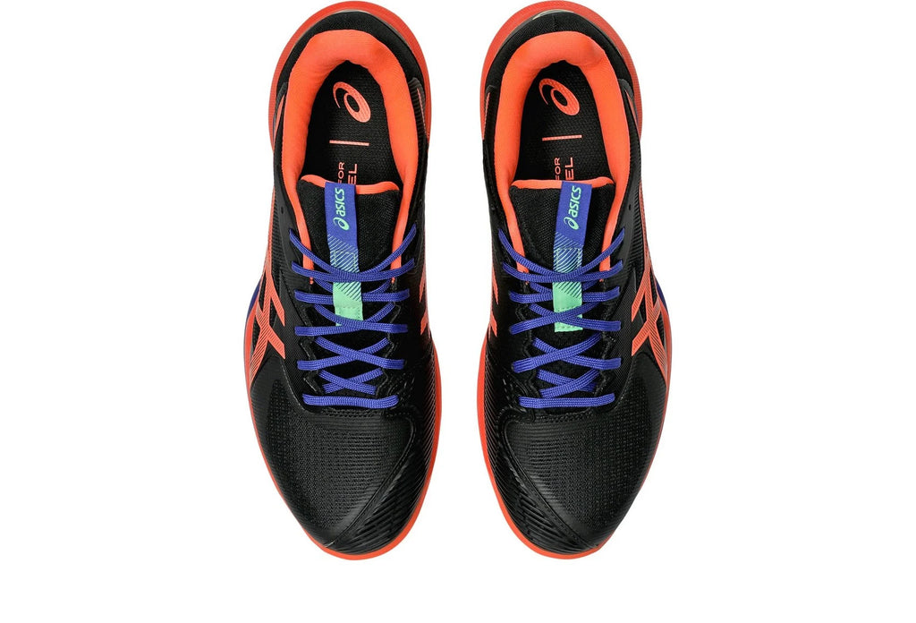Asics Shoes Solution Speed FF 3 Padel - Black / Vivid Coral