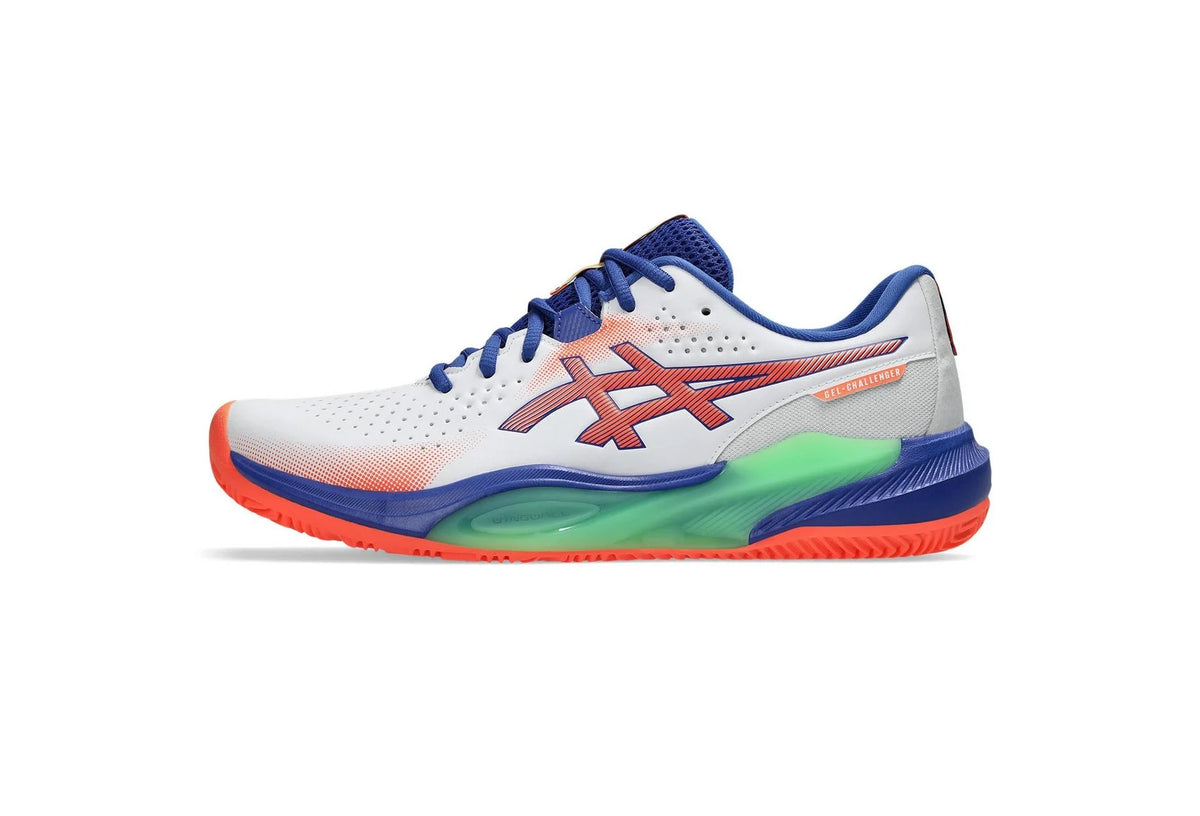 Asics Shoes Gel Challenger 15 Padel - White / Vivid Coral