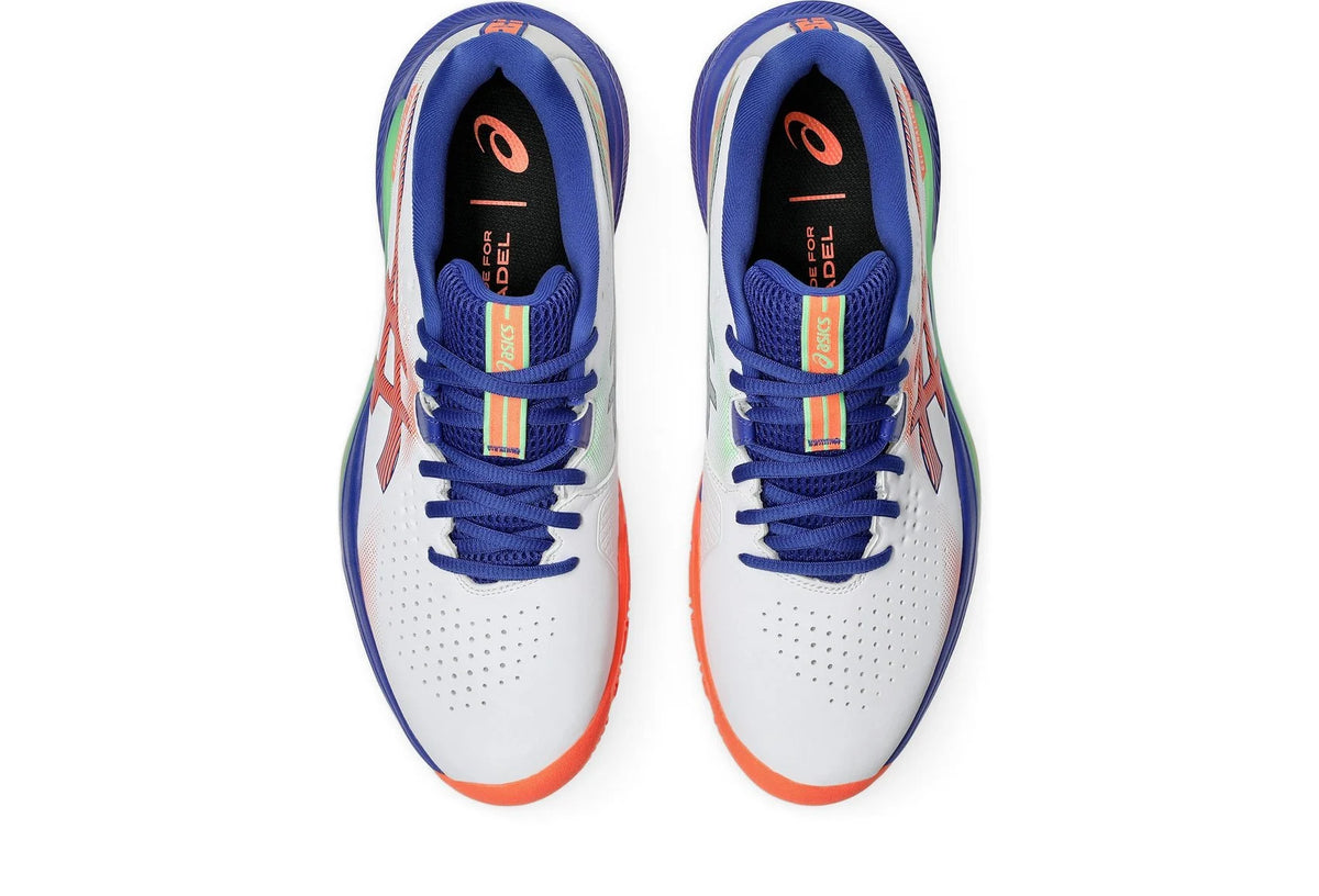 Asics Shoes Gel Challenger 15 Padel - White / Vivid Coral