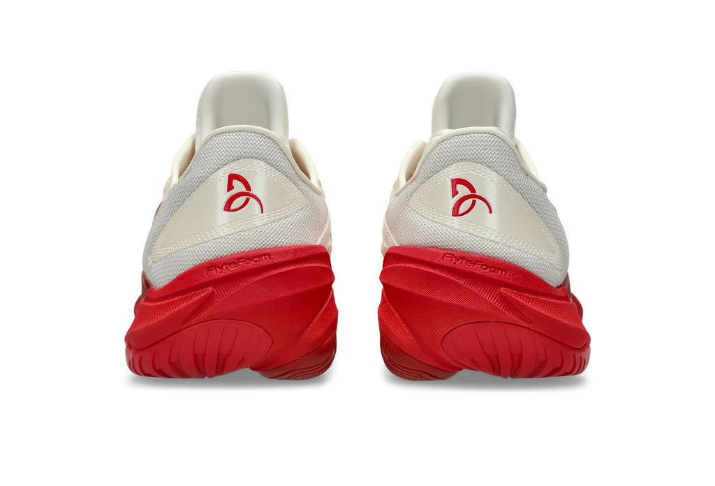 Asics Shoes Court FF 3 Novak - Cream / Classic Red