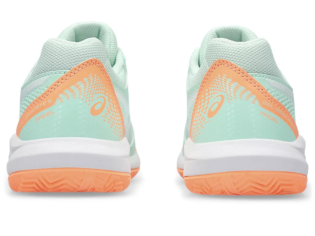 Asics Shoes Gel Dedicate 8 Padel Woman - Mint/White