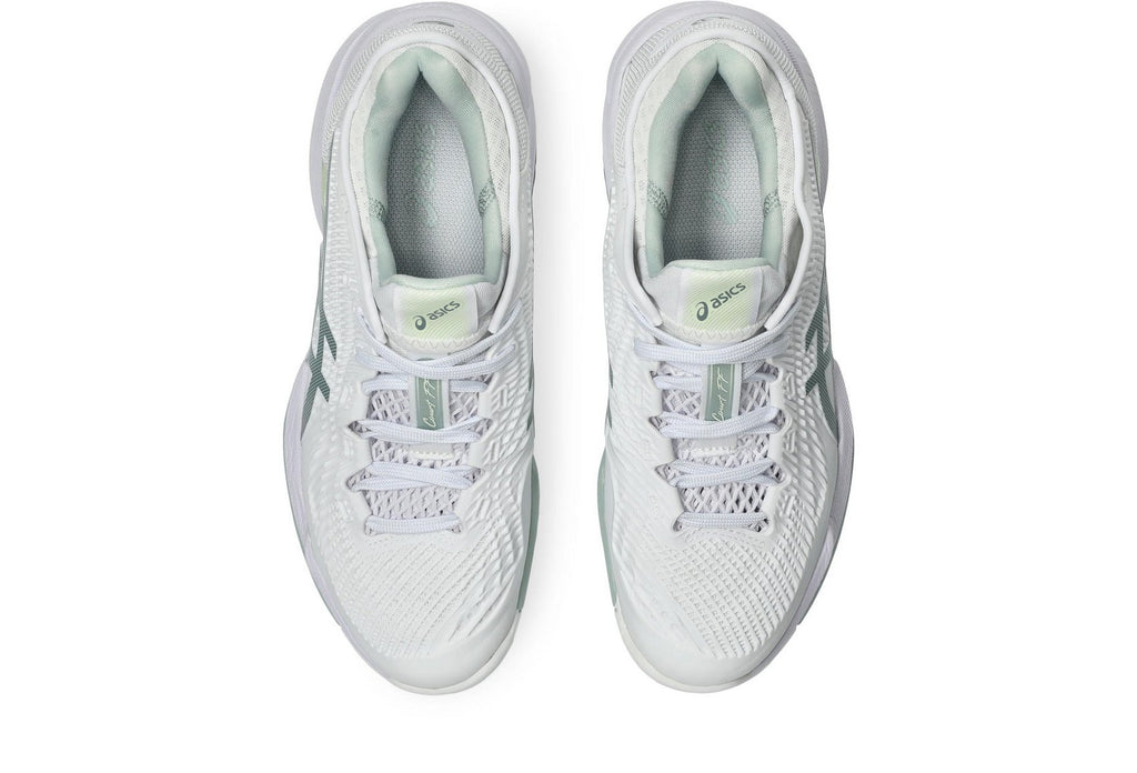 Asics Shoes Court FF 3 - White / Lichen Rock