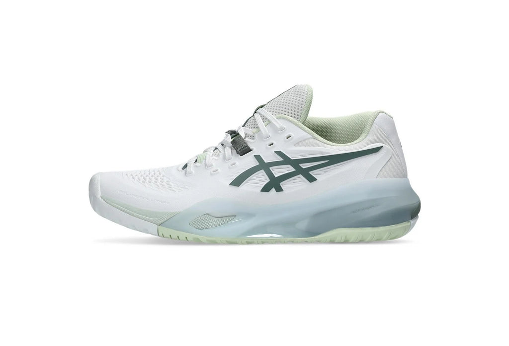 Asics Shoes Gel Resolution X - White / Monument Blue