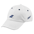 Babolat Drive Cotton Cap - White/ Drive Blue