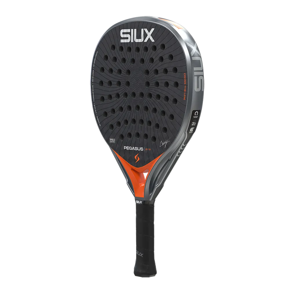 Siux Pegasus Pro 2026 - Lava Orange - Padel Racket