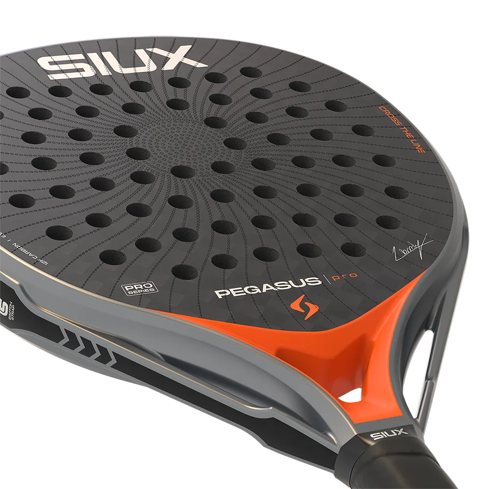 Siux Pegasus Pro 2026 - Lava Orange - Padel Racket