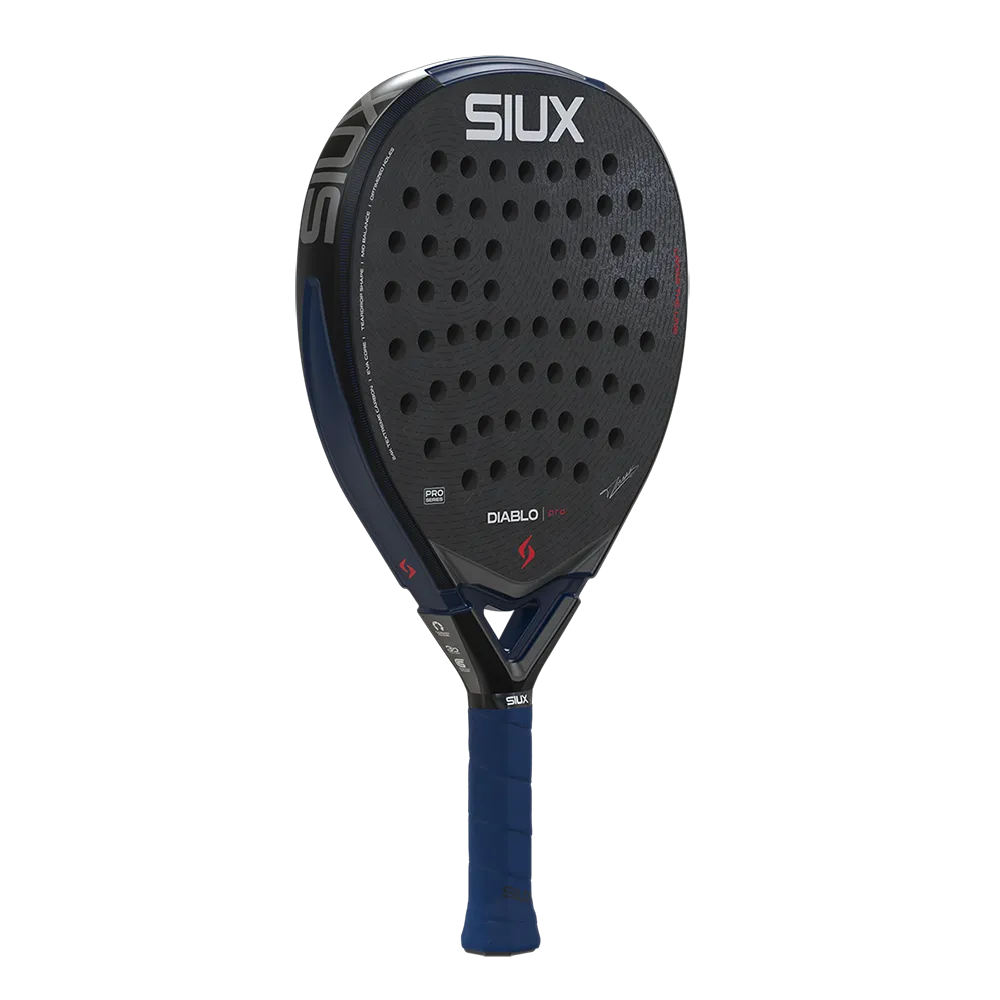 Siux Diablo Revolution Pro Night 2026 - Blue - Padel Racket