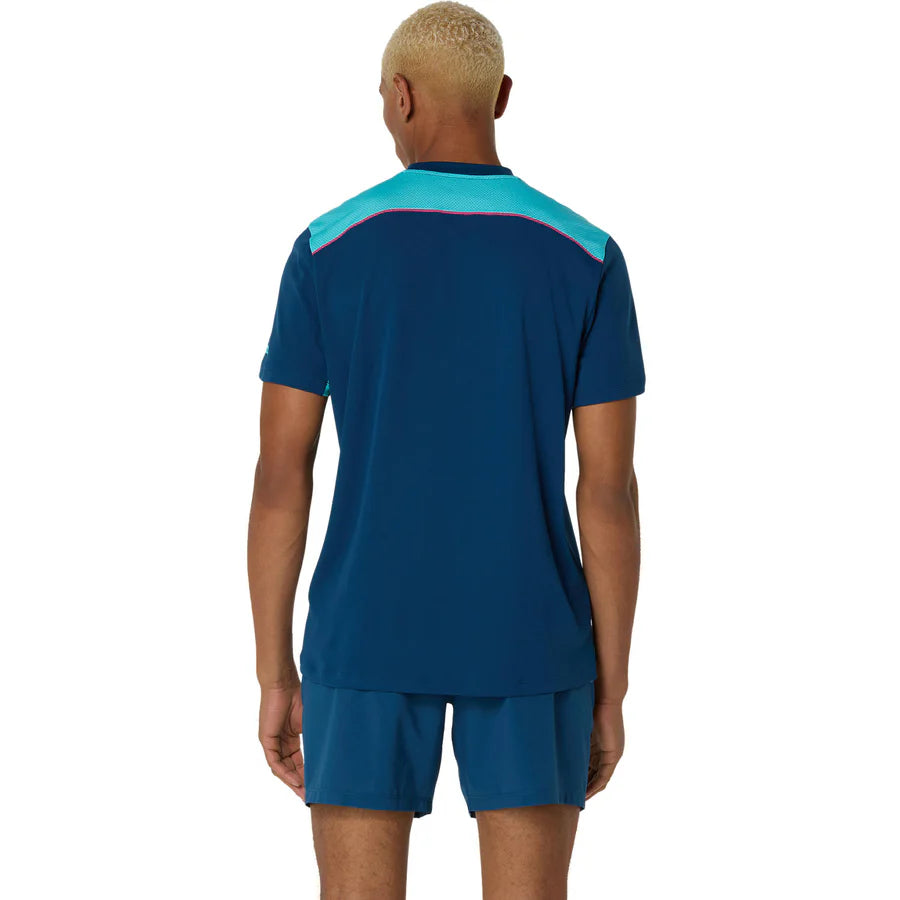 Asics T-shirt Padel Court SS - Mako Blue