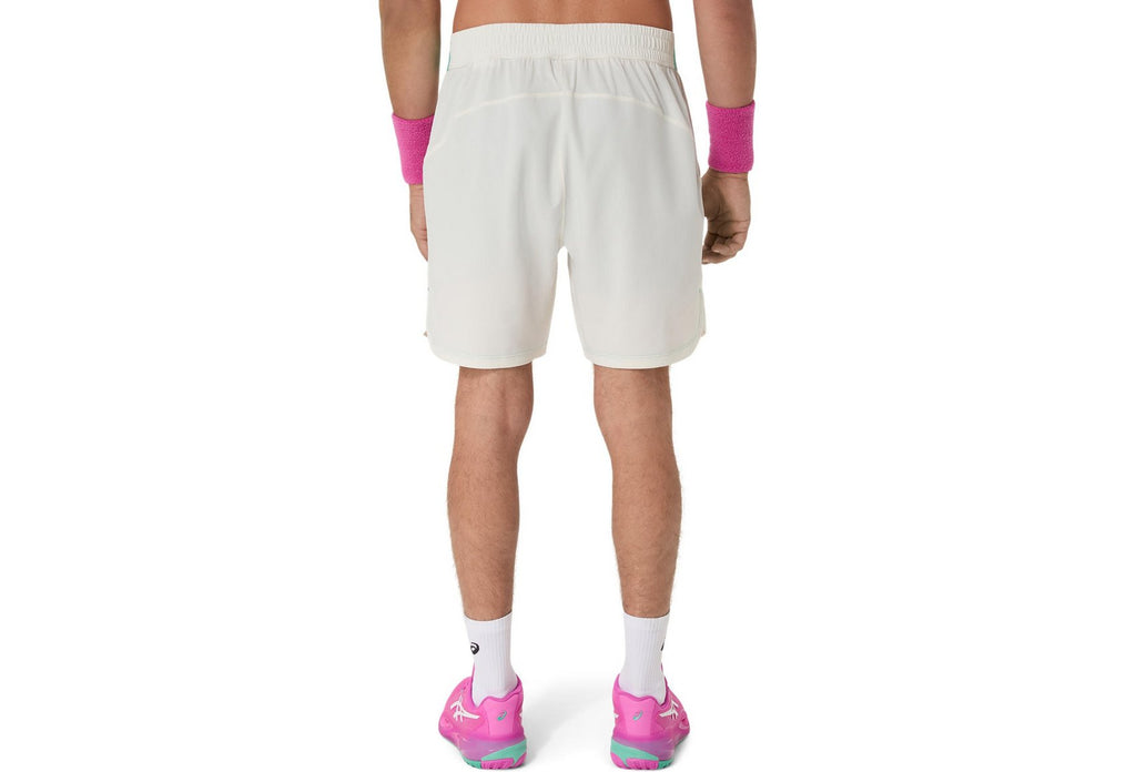 Asics Shorts Game 7IN - Cream / Saba Blue