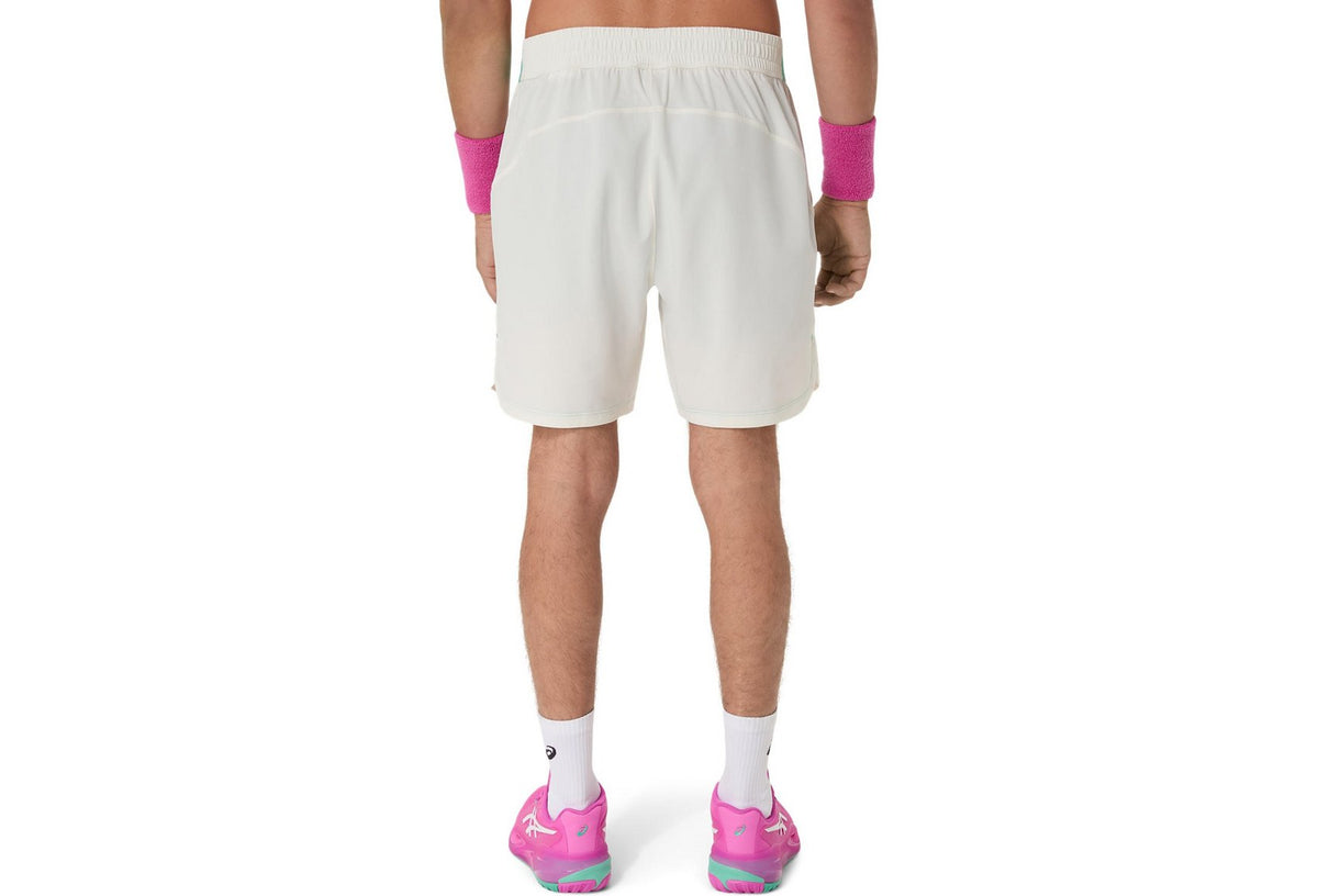 Asics Shorts Game 7IN - Cream / Saba Blue