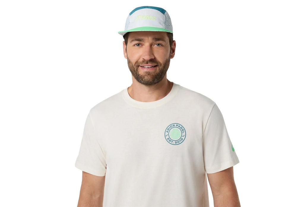 Asics T-Shirt Padel Court Graphic SS - Cream