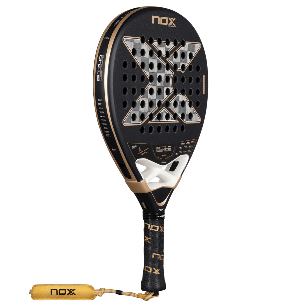 Nox AT10 Luxury Genius 18K Alum 2026 by Agustin Tapia - Padel Racket