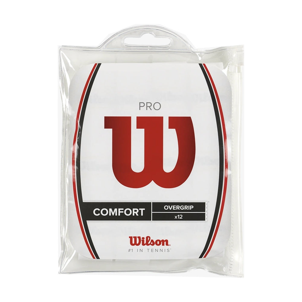 Wilson Overgrip Pro Comfort x12 - White