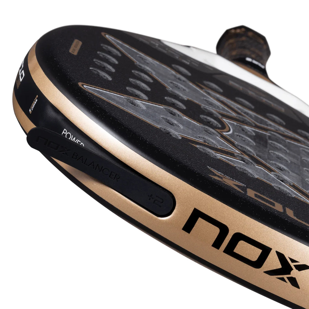 Nox AT10 Luxury Genius 18K Alum 2026 by Agustin Tapia - Padel Racket