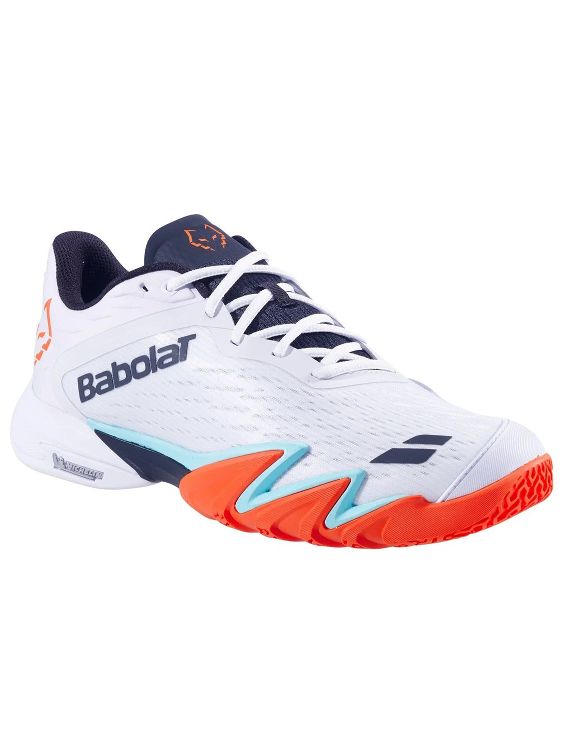 Babolat Shoes Jet Premura 3 by Juan Lebron - White/Orange