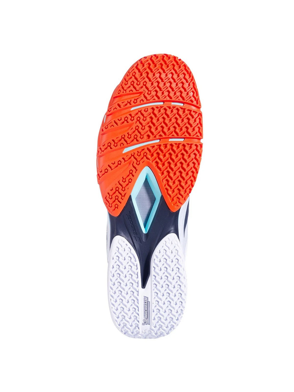 Babolat Shoes Jet Premura 3 by Juan Lebron - White/Orange