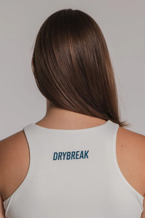 Drybreak T-shirt - White/Blue