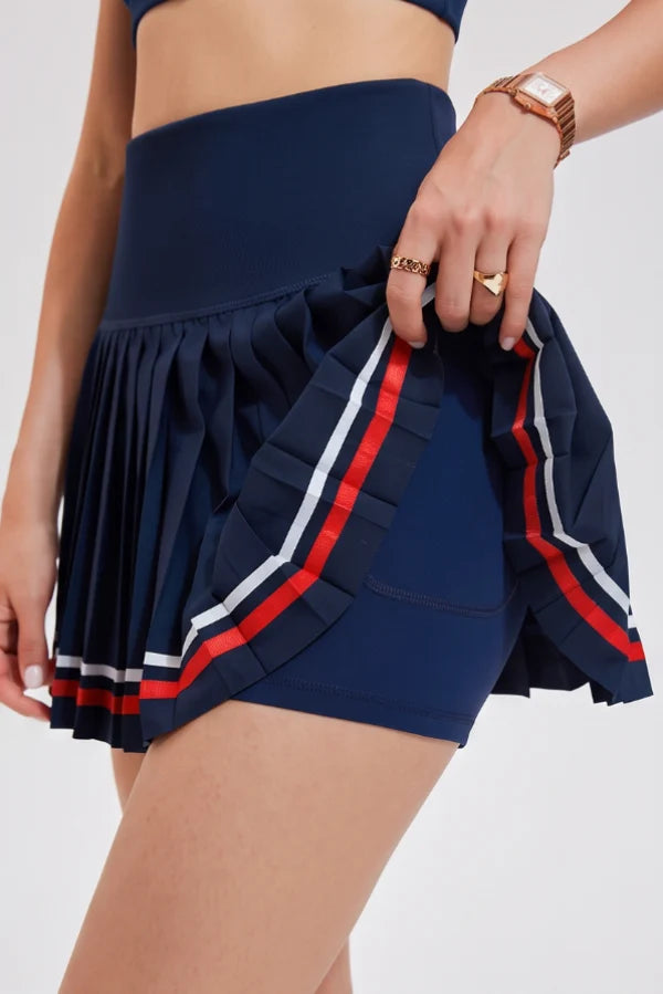 SVL Natalie Skirt - Navy